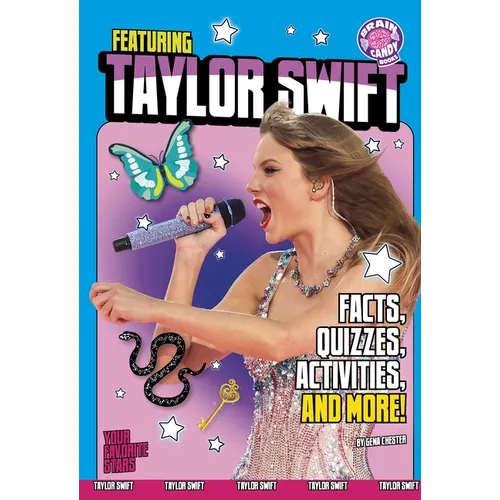 Featuring Taylor Swift: Facts, Quizzes, Activities, and More! - Paperback (ONLINE ORDER ONLY)