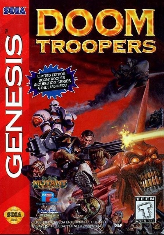 DOOM Troopers (Sega Genesis) (ONLINE ORDER ONLY)