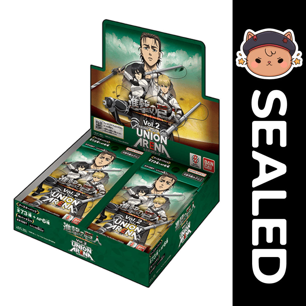 Union Arena TCG JAPANESE - Attack on Titan Vol.2 (Online Only) (Online Order Only)