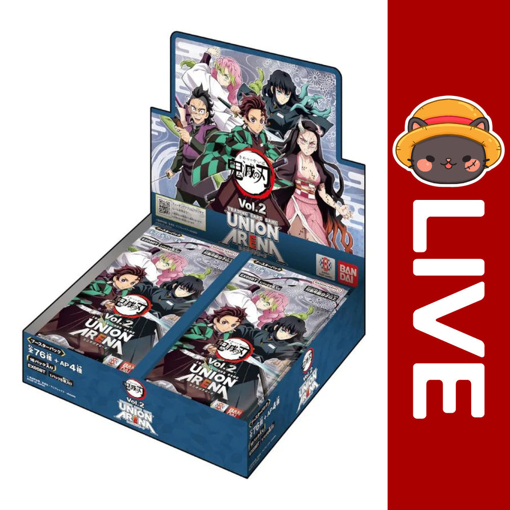Union Arena TCG JAPANESE - Demon Slayer: Kimetsu no Yaiba Vol.2 (Online Only) (Online Order Only)