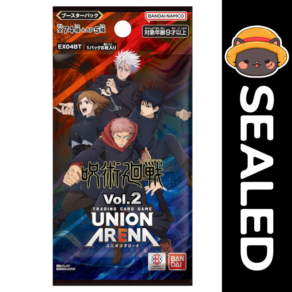 Union Arena TCG JAPANESE - Jujutsu Kaisen Vol.2 (Online Only) (Online Order Only)