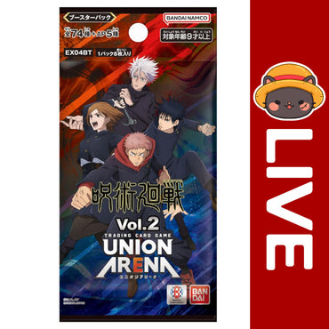 Union Arena TCG JAPANESE - Jujutsu Kaisen Vol.2 (Online Only) (Online Order Only)