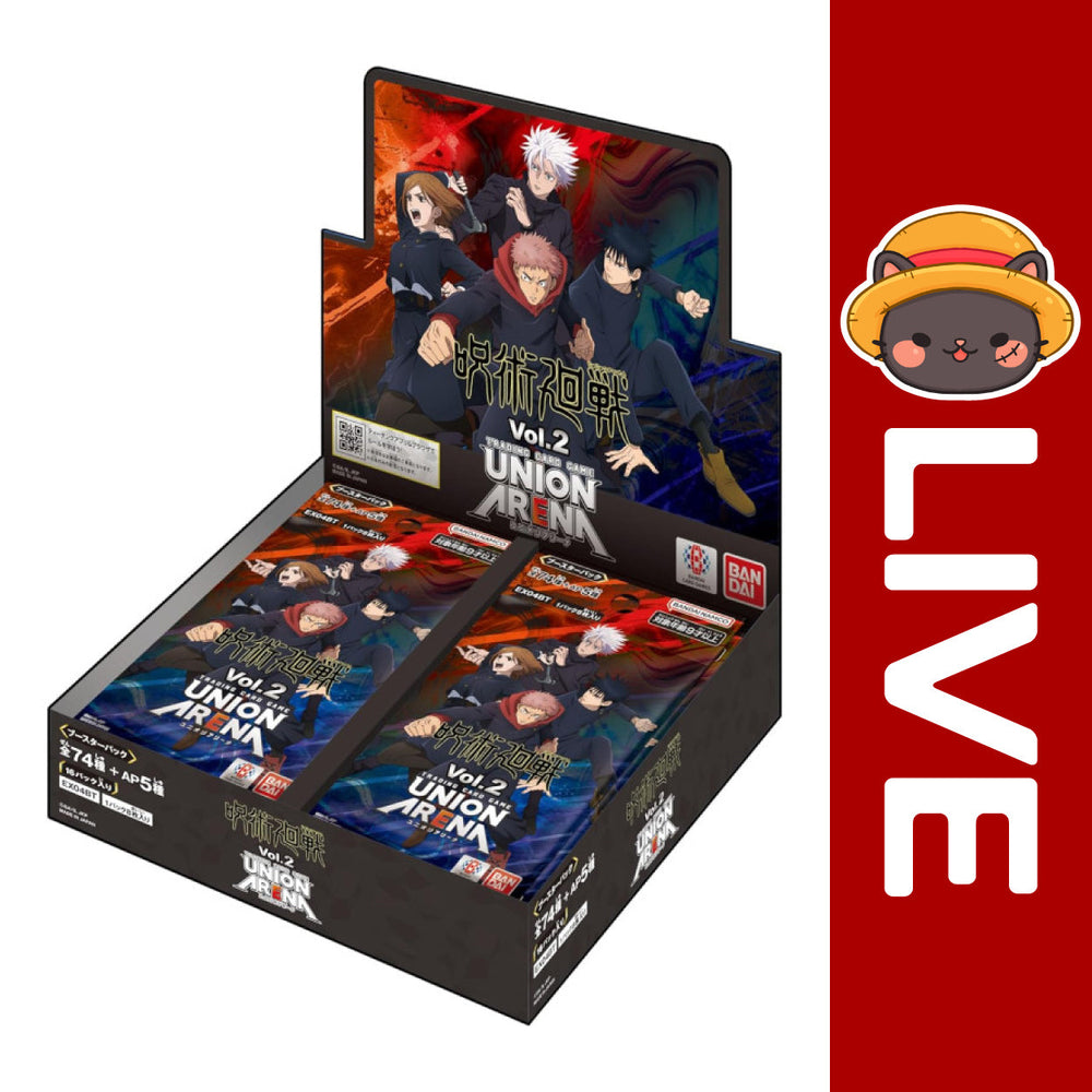 Union Arena TCG JAPANESE - Jujutsu Kaisen Vol.2 (Online Only) (Online Order Only)