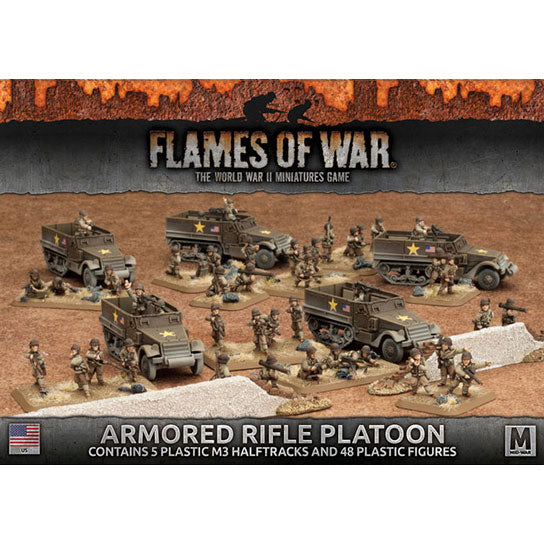 Flames of War: American Armored Rifle Platoon (Mid War) (ONLINE ORDER ONLY)