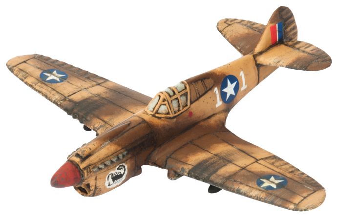 Flames of War: American P-40 Warhawk Fighter Flight (Mid War) (ONLINE ORDER ONLY)