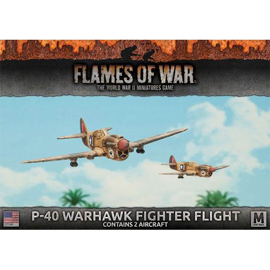 Flames of War: American P-40 Warhawk Fighter Flight (Mid War) (ONLINE ORDER ONLY)