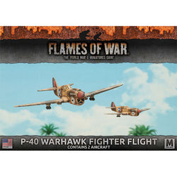 Flames of War: American P-40 Warhawk Fighter Flight (Mid War) (ONLINE ORDER ONLY)