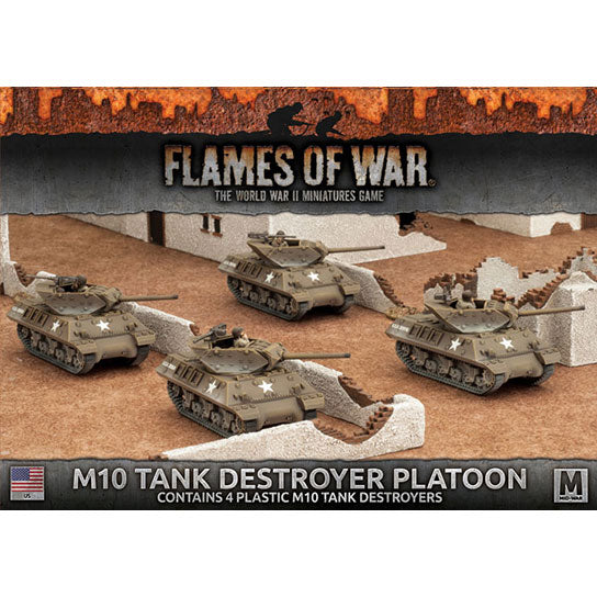 Flames of War: American M10 3-Inch Tank Destroyer Platoon (Mid War) (ONLINE ORDER ONLY)
