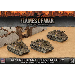 Flames of War: American M7 Priest Armored Artillery Battery (Mid War) (ONLINE ORDER ONLY)