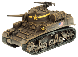Flames of War: American M3 Stuart Light Tank Platoon (Mid War) (ONLINE ORDER ONLY)