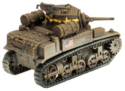 Flames of War: American M3 Stuart Light Tank Platoon (Mid War) (ONLINE ORDER ONLY)