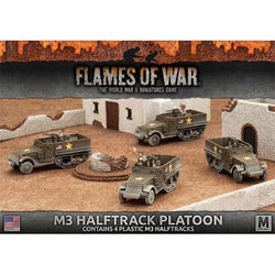 Flames of War: American M3 Halftrack Platoon (Mid War) (ONLINE ORDER ONLY)