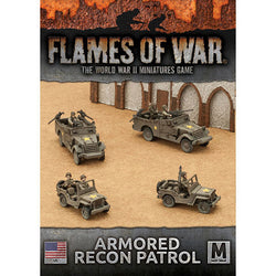 Flames of War: American Armored Recon Patrol (Mid War) (ONLINE ORDER ONLY)