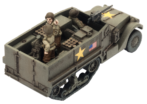 Flames of War: American M4 81mm Armored Mortar Platoon (Mid War) (ONLINE ORDER ONLY)