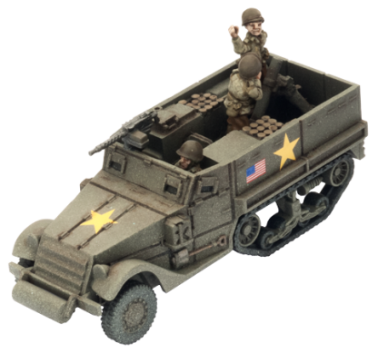 Flames of War: American M4 81mm Armored Mortar Platoon (Mid War) (ONLINE ORDER ONLY)