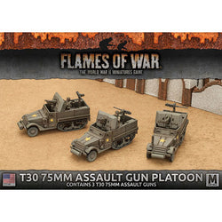 Flames of War: American T30 75mm Assault Gun Platoon (Mid War) (ONLINE ORDER ONLY)