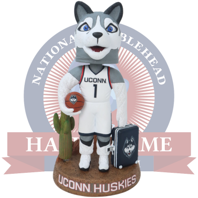 UConn Huskies Jonathan the Husky Heading to Phoenix Bobblehead (ONLINE ORDER ONLY)