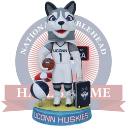 UConn Huskies Jonathan the Husky Welcome to Tampa Bobblehead (Presale) (ONLINE ORDER ONLY)