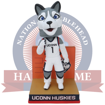 UConn Huskies Basketball Jonathan the Husky Dancing in March Bobblehead (ONLINE ORDER ONLY)