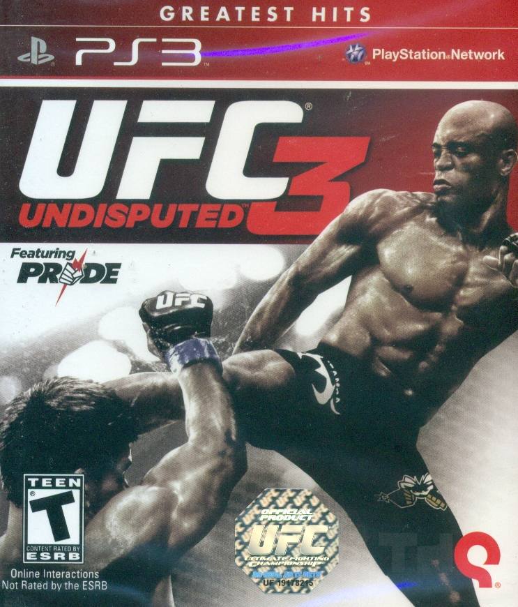 UFC Undisputed 3 (Greatest Hits) (Playstation 3) (Online Only)