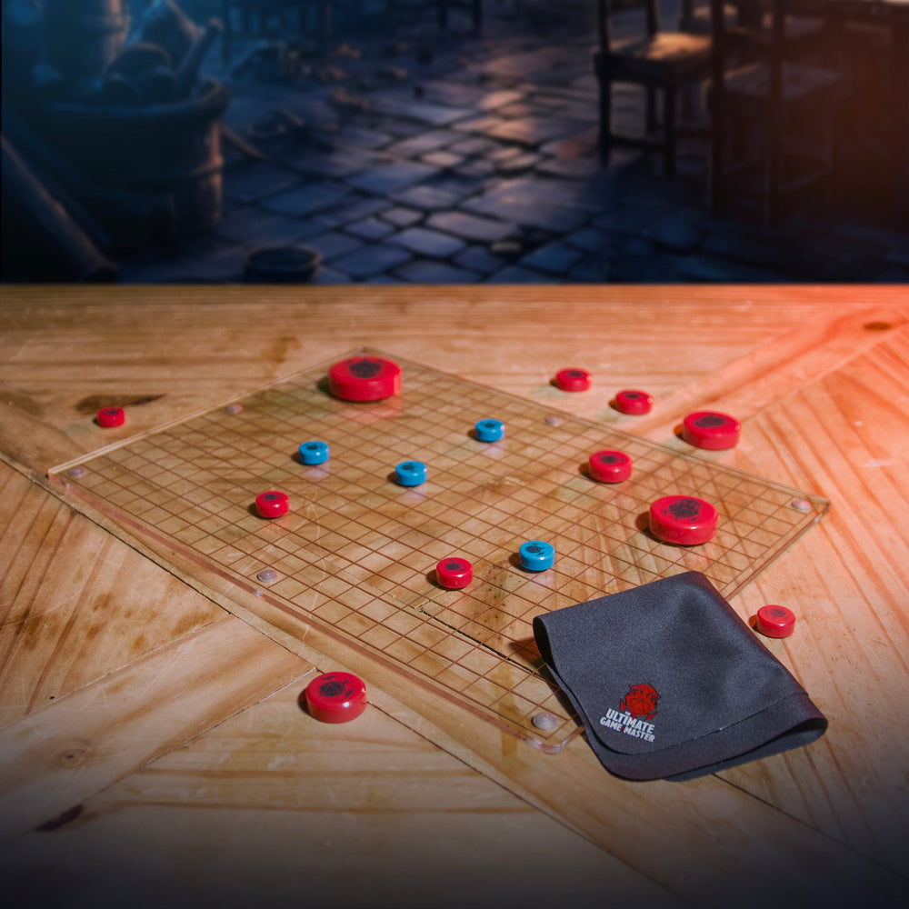 Magnetic Map Pack - Dry-Erase Battle Maps for D&D Combat & Game Master Screen (ONLINE ORDER ONLY)