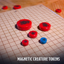 Magnetic Map Pack - Dry-Erase Battle Maps for D&D Combat & Game Master Screen (ONLINE ORDER ONLY)