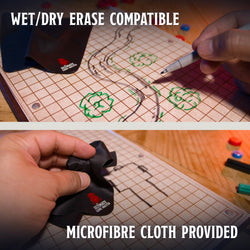 Magnetic Map Pack - Dry-Erase Battle Maps for D&D Combat & Game Master Screen (ONLINE ORDER ONLY)