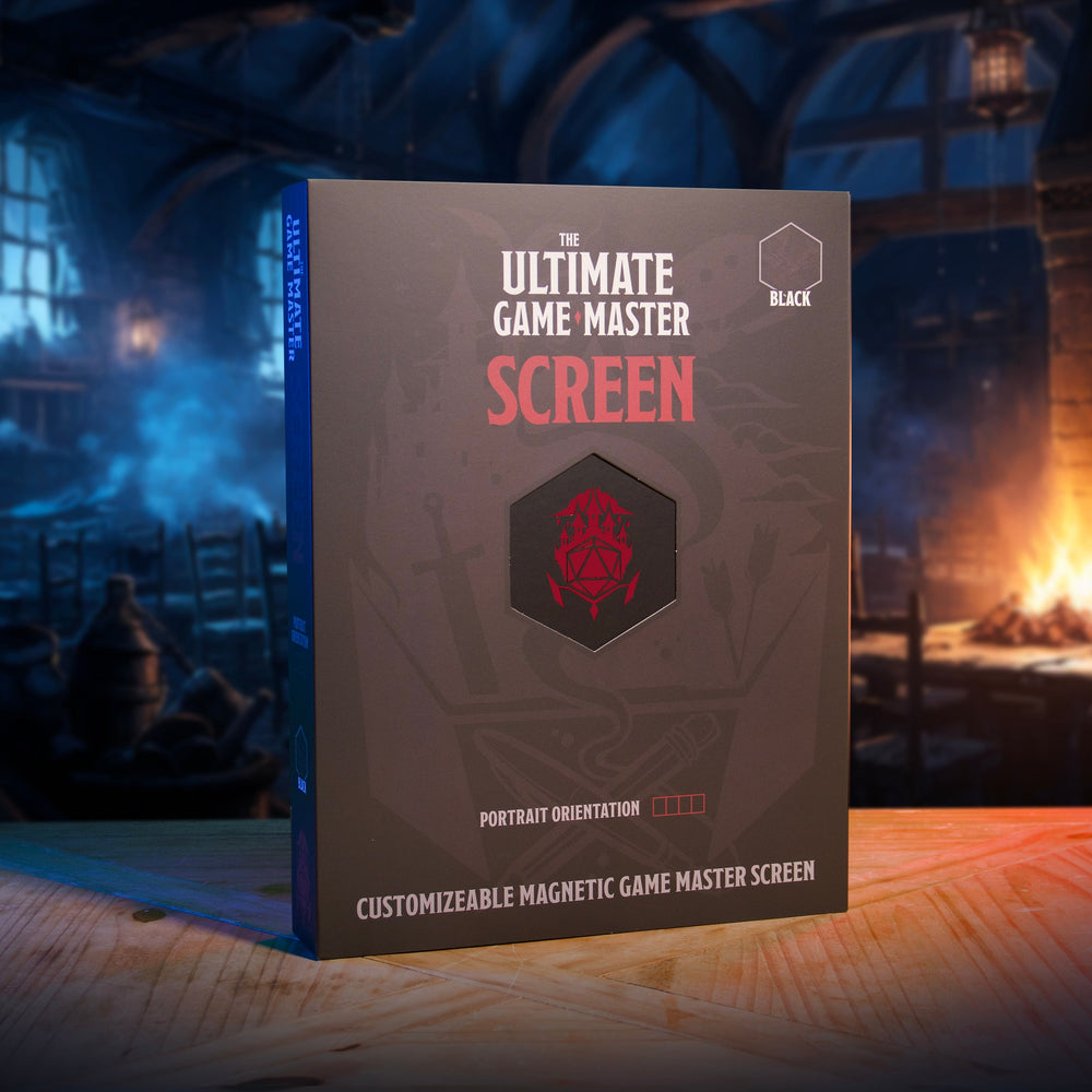 Ultimate Game Master Screen - Magnetic Modular DM Screen for D&D, Pathfinder & TTRPGs (ONLINE ORDER ONLY)