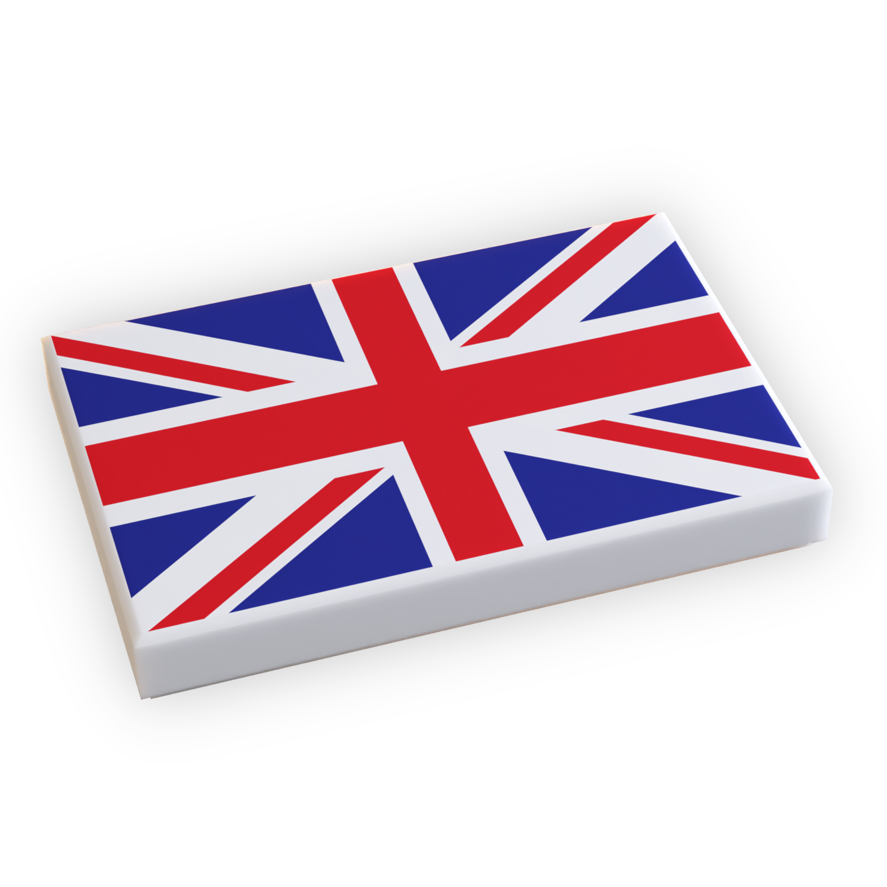 UK Flag (2x3 Tile) made using LEGO part (Online Order Only)