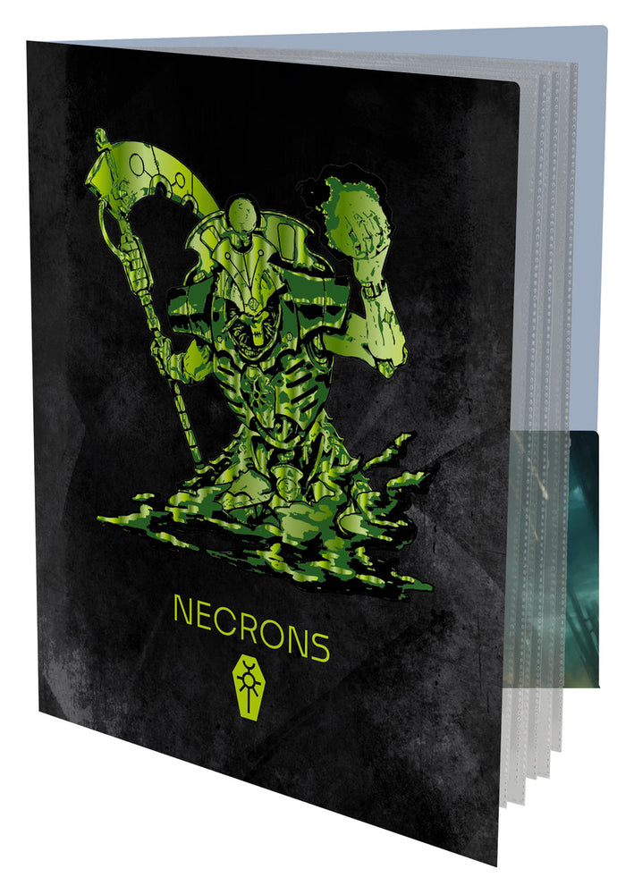 Ultra PRO: Datasheet and Index Card Folio - Warhammer 40,000 - Necrons (ONLINE ORDER ONLY)
