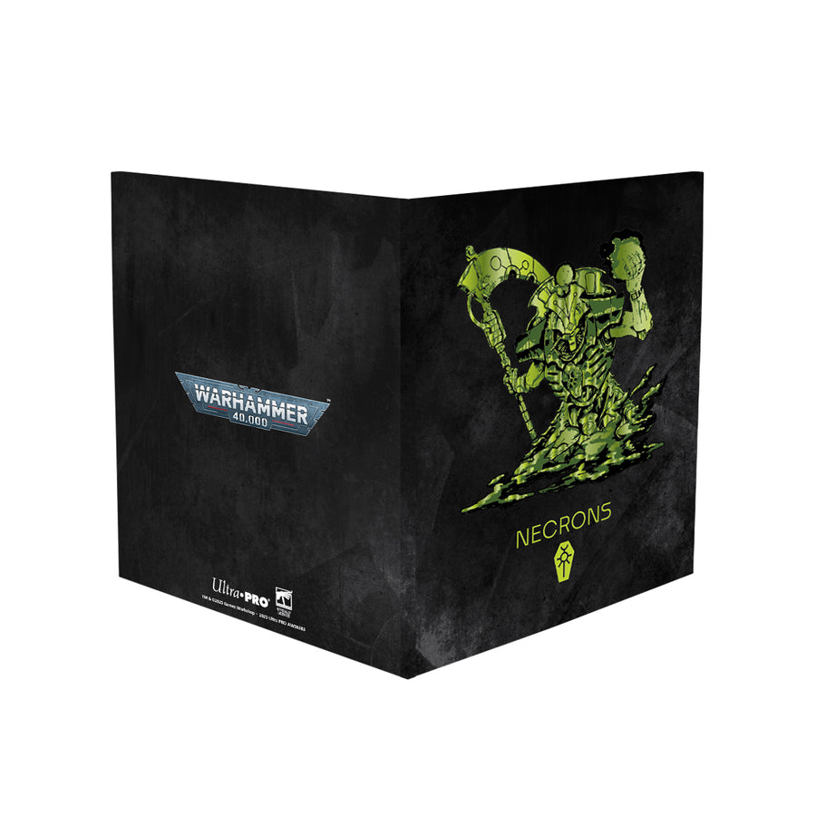 Ultra PRO: Datasheet and Index Card Folio - Warhammer 40,000 - Necrons (ONLINE ORDER ONLY)