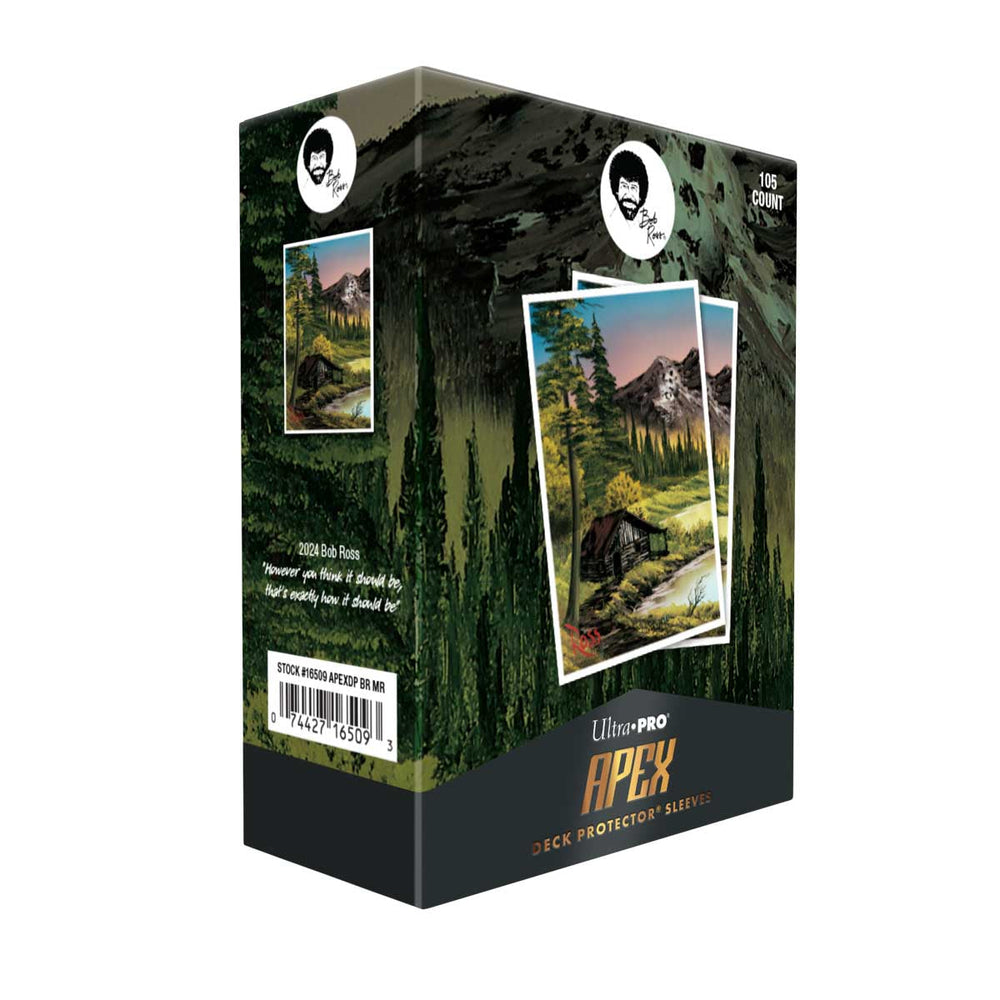 Ultra PRO: Standard 105ct Sleeves (APEX) - Bob Ross (Mountain Retreat) (Online Order Only)