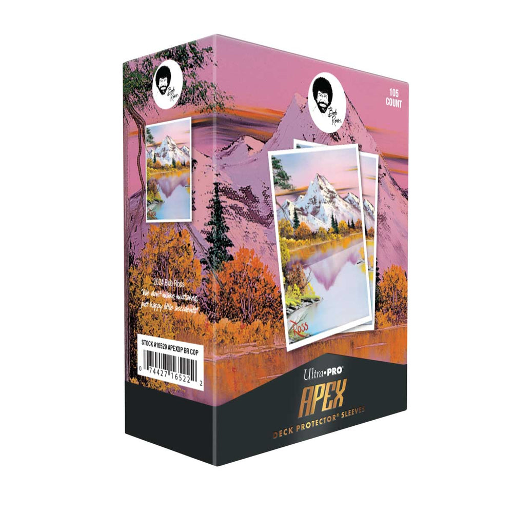 Ultra PRO: Standard 105ct Sleeves (APEX) - Bob Ross (Mighty Mountain Lake) (Online Order Only)