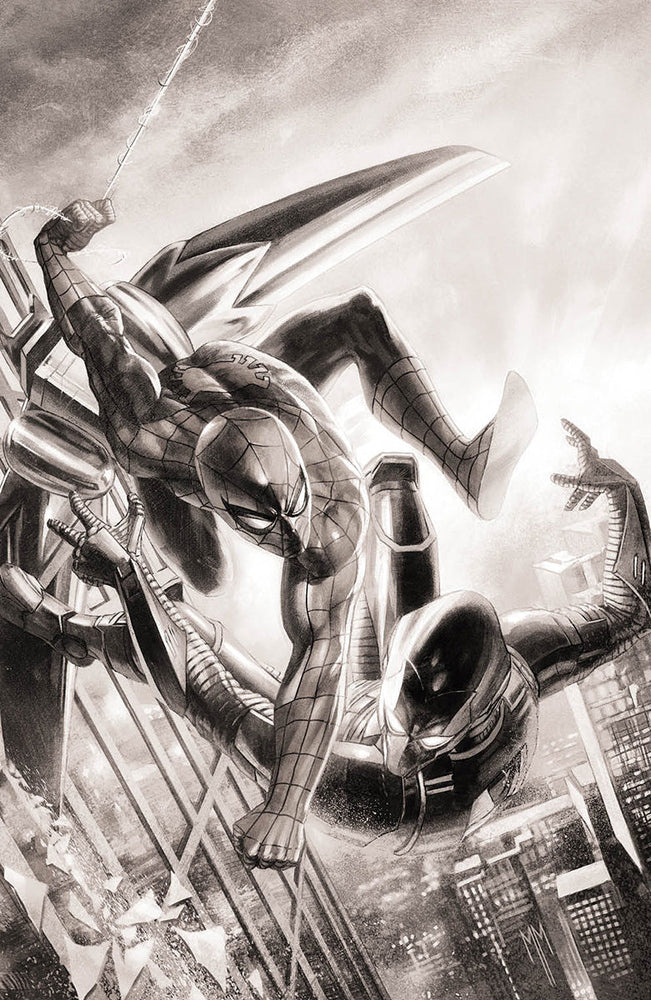 [Signed by Hickman] Ultimate Spider-Man #1 B&W CON VIRGIN Unknown Comics Matrazzo Exclusive Var [INST] 3rd PTG (ONLINE ORDER ONLY)