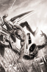 [Signed by Hickman] Ultimate Spider-Man #1 B&W CON VIRGIN Unknown Comics Matrazzo Exclusive Var [INST] 3rd PTG (ONLINE ORDER ONLY)
