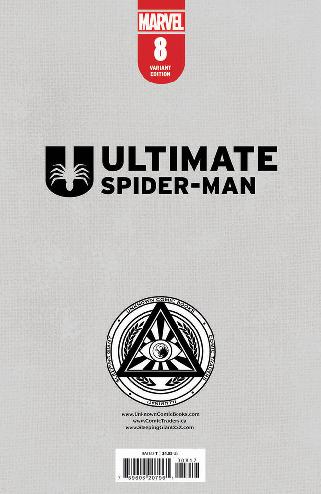 Ultimate Spider-Man #8 Unknown Comics Ejikure Exclusive Var (08/21/2024) (ONLINE ORDER ONLY)
