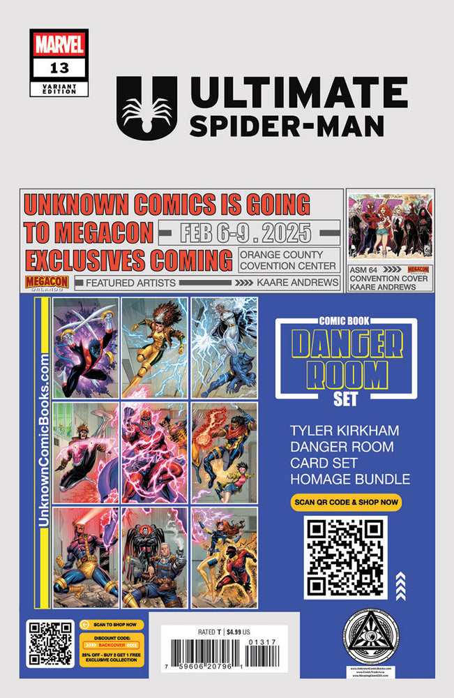 Ultimate Spider-Man #13 Unknown Comics Frany Exclusive Virgin Var (01/22/2025) (ONLINE ORDER ONLY)