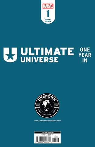 Ultimate Universe: One Year In #1 2nd PTG Unknown Comic Ivan Tao Exclusive Virgin Var (02/05/2025) (ONLINE ORDER ONLY)
