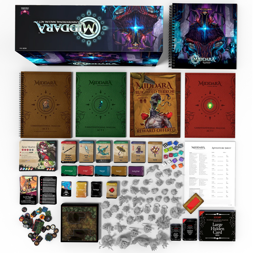 Middara Unintentional Malum Act 1 Core Box (ONLINE ORDER ONLY)