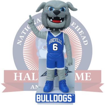 Rocky the Bulldog UNC Asheville Bulldogs Mascot Bobblehead (ONLINE ORDER ONLY)