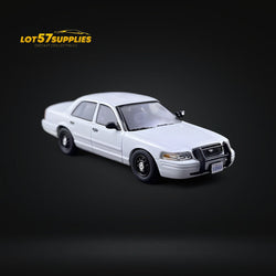 Rollin Ford Crown Victoria White Undercover Unmarked Police Car 1:64 (ONLINE ORDER ONLY)
