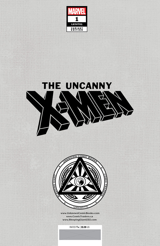 Uncanny X-Men #1 Unknown Comics Nathan Szerdy Exclusive Virgin Var (08/07/2024) (ONLINE ORDER ONLY)