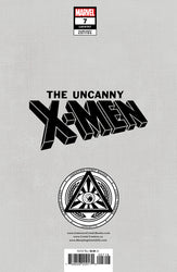 Uncanny X-Men #7 Unknown Comics David Nakayama Exclusive Virgin Var (12/11/2024) (ONLINE ORDER ONLY)