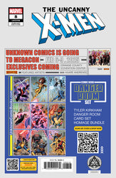 [Signed by Leirix] Uncanny X-Men #8 Unknown Comics Leirix Exclusive Virgin Var [IN STOCK] (ONLINE ORDER ONLY)