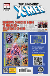 Uncanny X-men #9 Unknown Comics Stephen Segovia Exclusive Virgin Var (01/22/2025) (ONLINE ORDER ONLY)