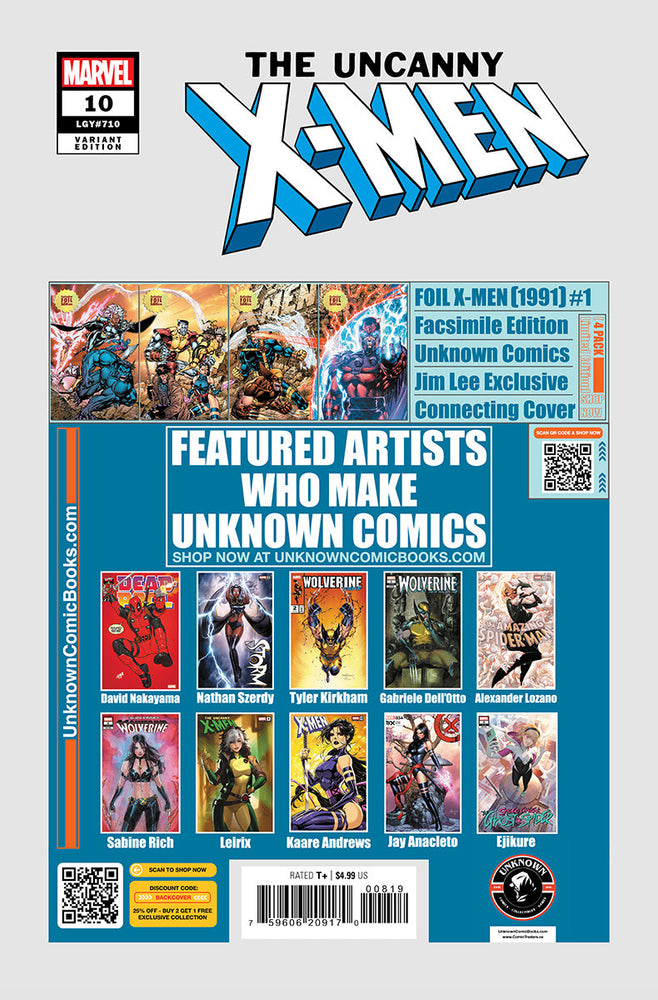 [FOIL] Uncanny X-Men #10 Unknown Comic David Nakayama MEGACON 2025 Exclusive Var (02/05/2025) (ONLINE ORDER ONLY)