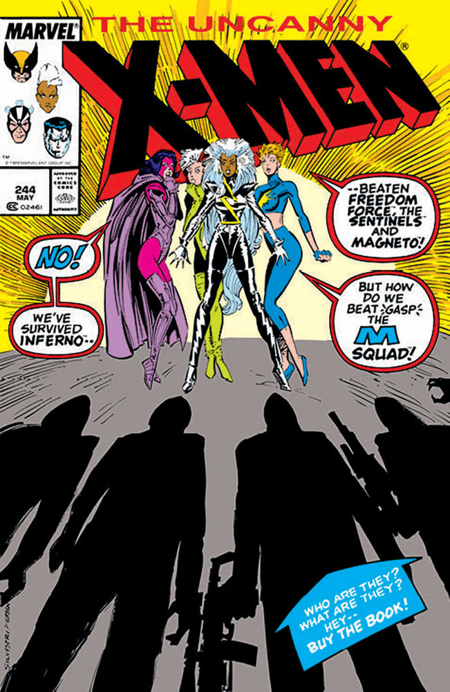 [Foil] Uncanny X-Men #244 Facsimile Unknown Comics Marc Silvestri Exclusive Var (10/02/2024) (ONLINE ORDER ONLY)