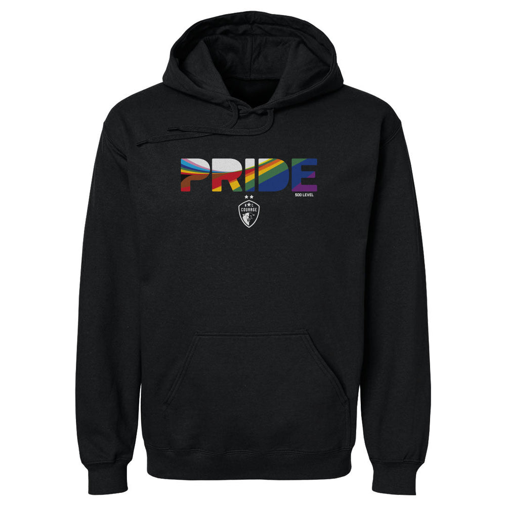 North Carolina Courage Pride Stripes 2025 WHT (ONLINE ORDER ONLY)