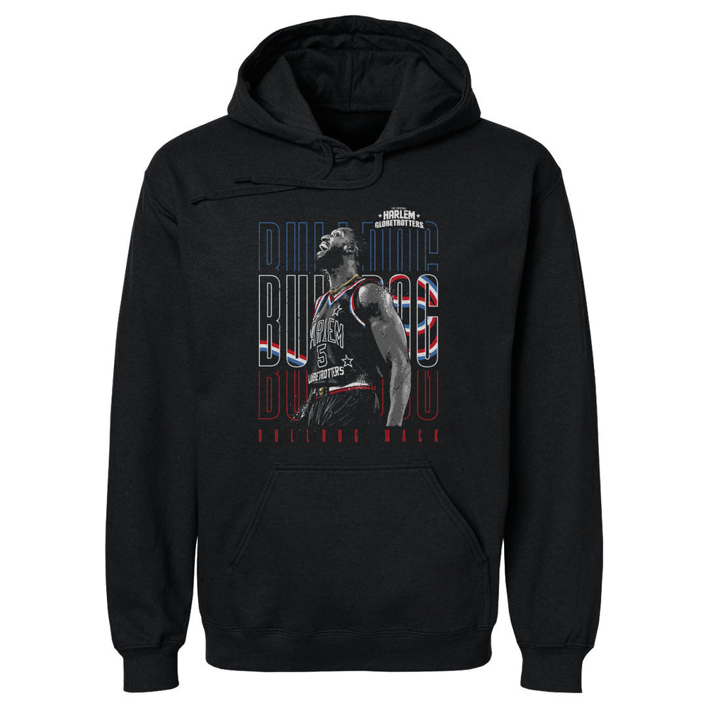 Bulldog Mack Harlem Globetrotters Outline Repeat WHT (ONLINE ONLY)