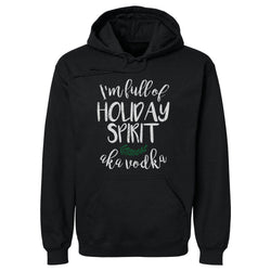 Christmas I'm Full Of Holiday Spirit WHT (ONLINE ORDER ONLY)